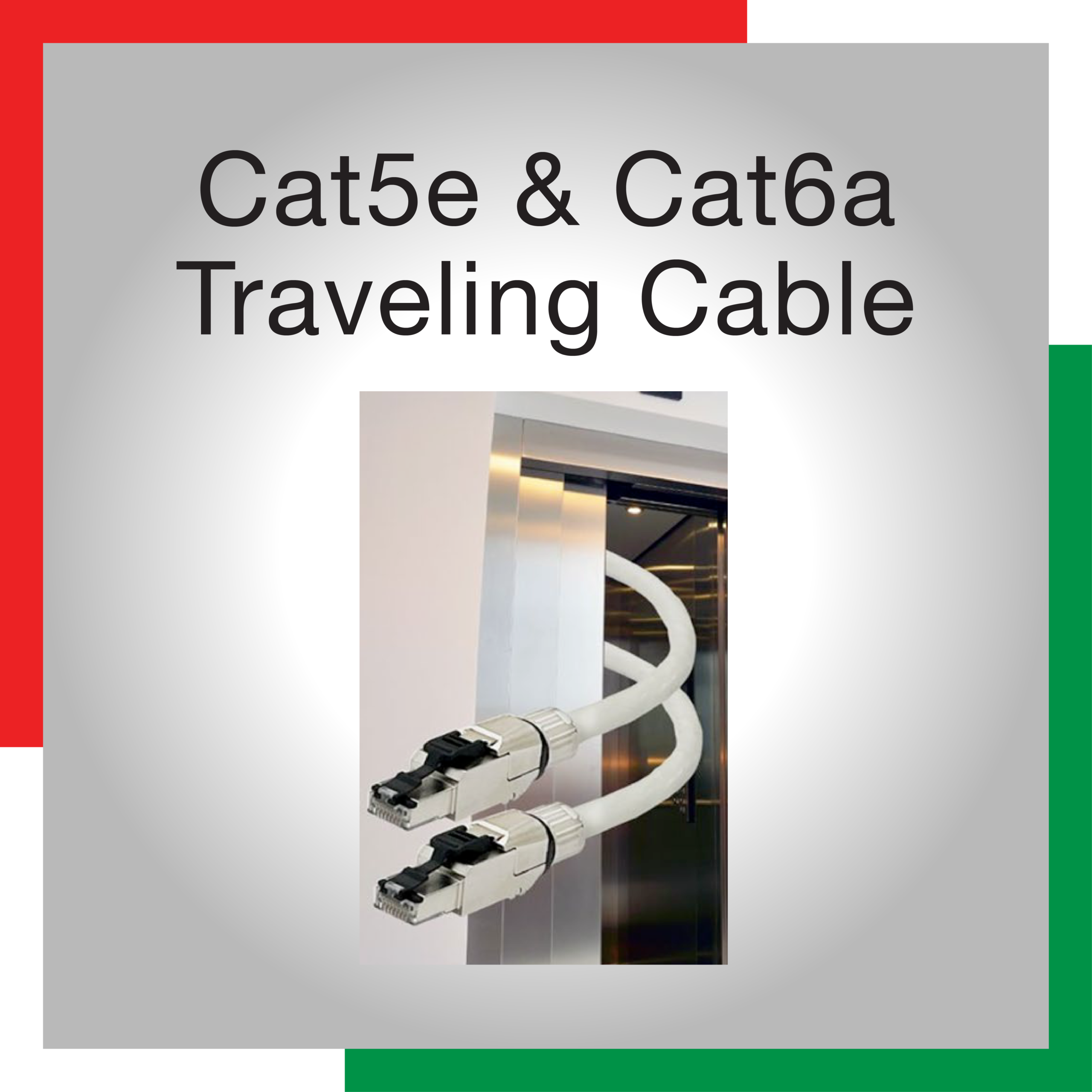 Mega Elevators Parts - Cat5e & cat6a Traveling Cable